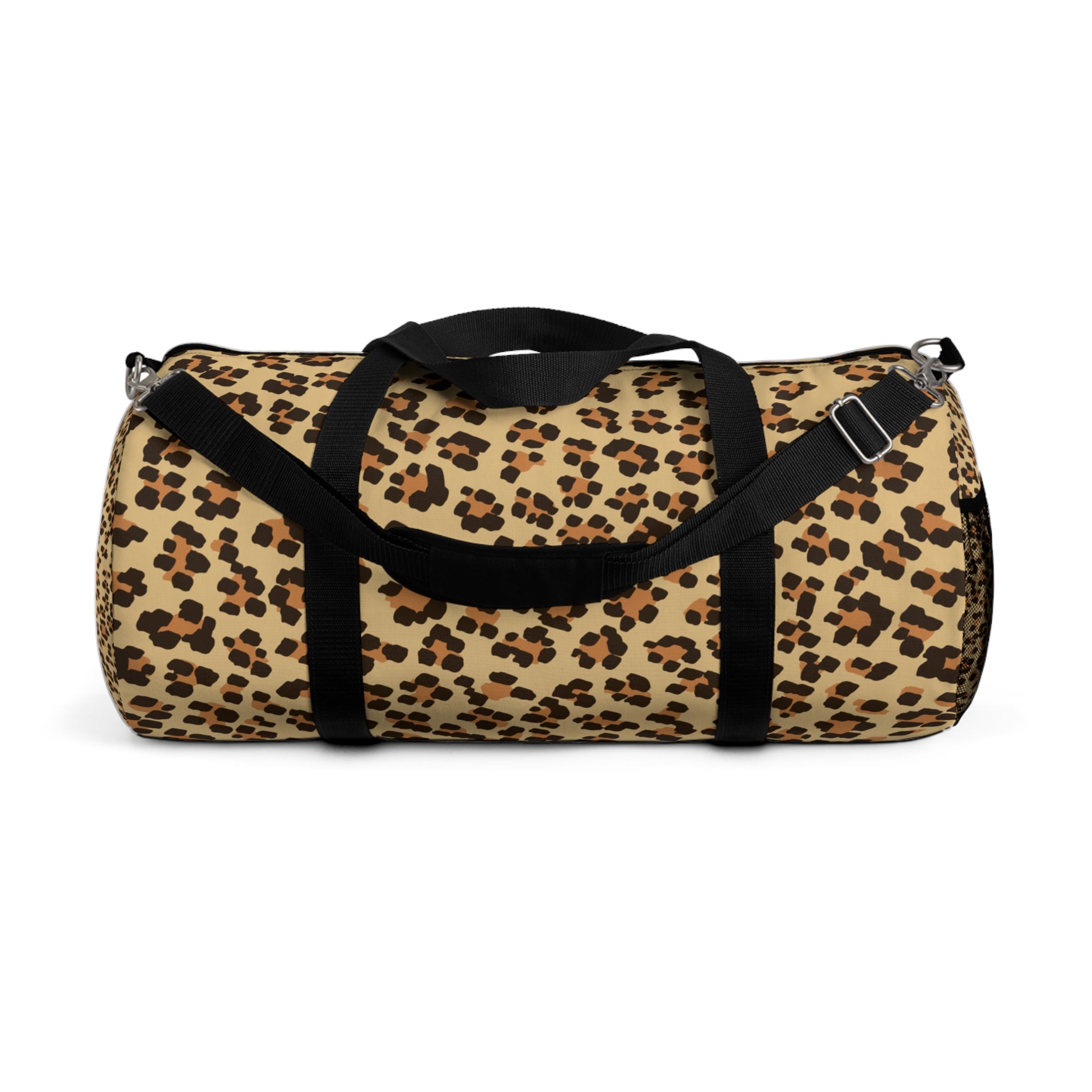 Leopard Print Duffel Bag - Stylish Gym & Travel Companion